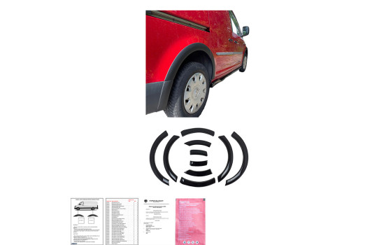 Ensemble d'élargisseurs d'ailes à usage unique (garnitures) pour Volkswagen Caddy MK4 2015-2020 (empattement c, Image 4