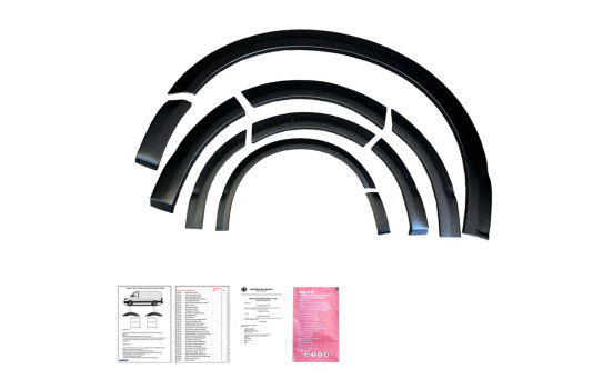 Ensemble d'élargisseurs d'ailes à usage unique (garnitures) pour Volkswagen Transporter T6 2015-2019, Image 5