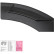 Ensemble d'extensions d'ailes unidirectionnelles (garnitures) adaptées au Volkswagen Transporter T7 2024- (empa, Vignette 3