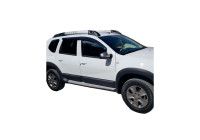 Ensemble de panneaux de porte à usage unique pour Dacia Duster I 2010-2017 - Noir mat