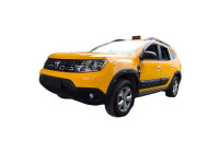 Ensemble de panneaux de porte à usage unique pour Dacia Duster II 2018-2024 (Off-Road) - Noir mat