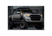 Ensemble de panneaux de porte à usage unique pour Ford Ranger T6/T7/T8 2012-2022 (Jumbo) - Noir brillant