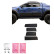 Ensemble de panneaux de porte à usage unique pour Ford Ranger T6/T7/T8 2012-2022 - Noir mat, Vignette 5