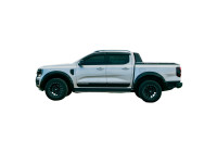 Ensemble de panneaux de porte à usage unique pour Ford Ranger T9 2022- - Noir mat