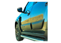Ensemble de panneaux de porte Oneway pour Dacia Duster II 2018-2024 - Noir mat