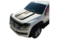 Prise d'air de capot unidirectionnelle (scoop) pour Volkswagen Amarok MK1 (2010-2022) et Nissan Navara D40 (2005-201