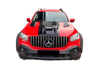 Prises d'air de capot universelles pour Pick-Up 4x4 - Noir mat
