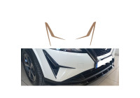 Ailes de spoiler avant (coins) sur mesure pour Nissan Qashqai III (J12) 2021- (PU)