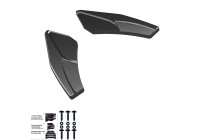 Bas de pare-chocs arrière unidirectionnels (angles) Audi A3 (8Y) Sportback S-Line/S3 Facelift 2025- - Noir brillant