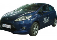 Becquet avant (Coins) Ford Fiesta VII 9 / 2008- (ABS)