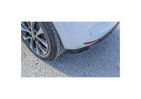 Jupes de pare-chocs arrière (Coins) adaptables sur Renault Clio V 5 portes 2019- (ABS)