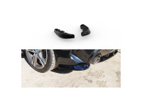 Jupes de pare-chocs arrière (coins) sur mesure pour BMW Série 1 (F40) M135i 2019-2024 (ABS Noir brillant)