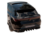 Jupes de pare-chocs arrière Oneway (coins) pour Cupra Leon HB 2020- - Version 3 - Noir brillant
