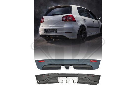 Diffuseur de pare-chocs arrière look R32, Image 6