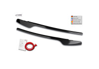 Becquets de phares pour Audi A4 (B8) Berline/Avant Facelift 2011-2015 (ABS Noir Brillant)