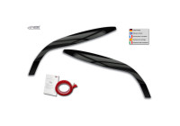Spoilers de phare RDX Racedesign pour Renault Megane III 2008-2015 (ABS Noir Brillant)