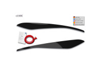 Spoilers de phare sur mesure pour Ford Fiesta MK8 2017-2022 (ABS Noir Brillant)
