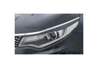 Spoilers de phare sur mesure pour Kia Optima (JF) 2015- (ABS)