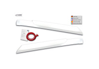 Spoilers de phare sur mesure pour Volkswagen Crafter & MAN TGE 2017- (ABS Blanc Brillant)