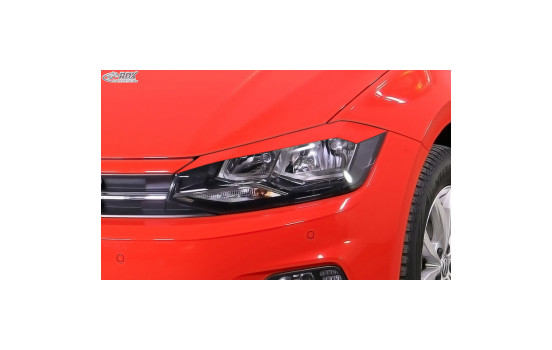 Spoilers de phares adaptés à Volkswagen Polo (AW) 2017- (ABS), Image 2