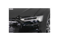 Spoilers de phares adaptés pour Audi A6 (C8) Berline/Avant 2018- (ABS)