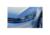 Spoilers de phares adaptés pour Volkswagen Touran (5T) 2015- (Halogène) (ABS)