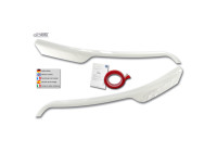 Spoilers de phares RDX Racedesign compatibles avec Ford Transit (phares halogènes argentés) 2014- (ABS Gla)