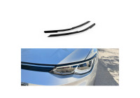 Spoilers de phares sur mesure pour Volkswagen Golf VIII 2020-2024 (ABS)