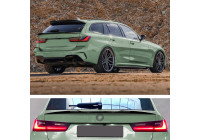 Becquet arrière inférieur adapté pour BMW Série 3 G21 Touring 2019- (ABS Noir brillant)