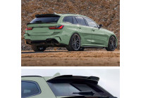 Becquet de toit (capuchon de spoiler) adapté à la BMW Série 3 G21 Touring 2019- (ABS noir brillant)