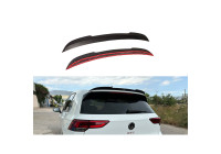 Becquet de toit (Spoiler Cap) sur mesure pour Volkswagen Golf VIII (CD1) GTI / R 2020 - (ABS Noir brillant)