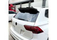 Becquet de toit (Spoiler Cap) sur mesure pour Volkswagen Tiguan II R-Line Facelift 2020-2024 (ABS brillant z