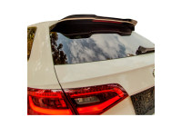 Becquet de toit unidirectionnel (capuchon) pour Audi S3 Sportback 8V/8V Facelift 2013-2020 - Noir brillant