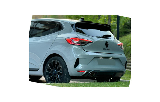 Becquet de toit unidirectionnel (capuchon) pour Renault Clio MK6 2024- - Noir brillant
