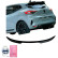 Becquet de toit unidirectionnel (capuchon) pour Renault Clio MK6 2024- - Noir brillant, Vignette 3