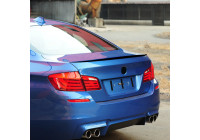 Spoiler arrière sur mesure pour BMW Série 5 F10 Berline 2010-2016 (ABS Noir brillant)