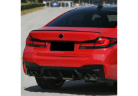 Spoiler arrière sur mesure pour BMW Série 5 G30 Berline 2016-2023 (ABS Noir brillant)
