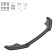 Becquet avant unidirectionnel pour Audi A5 S-line/S5 8T 2007-2011 - Noir brillant