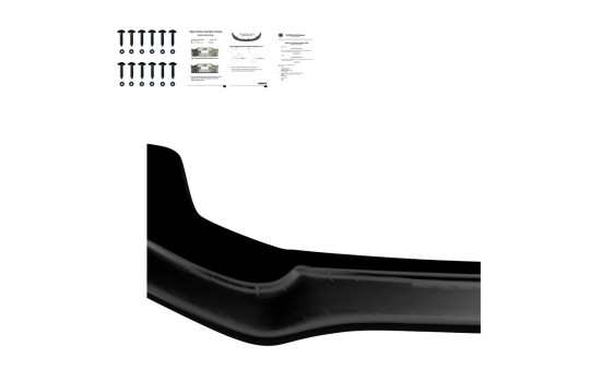 Becquet avant unidirectionnel pour Audi A5 S-line/S5 8T 2007-2011 - Noir brillant, Image 3