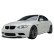 Becquet avant unidirectionnel pour BMW M3 E92 Coupé/E93 Cabriolet 2007-2013 - Noir brillant