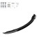 Becquet avant unidirectionnel pour BMW X5 E70 M-Pack Facelift 2010-2013 – Noir brillant