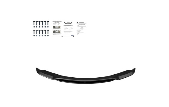 Becquet avant unidirectionnel pour BMW X5 E70 M-Pack Facelift 2010-2013 – Noir brillant, Image 2
