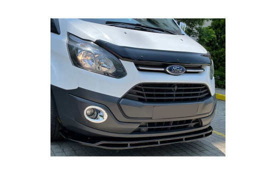 Becquet avant unidirectionnel pour Ford Transit Custom MK1 2012-2018 – Noir brillant