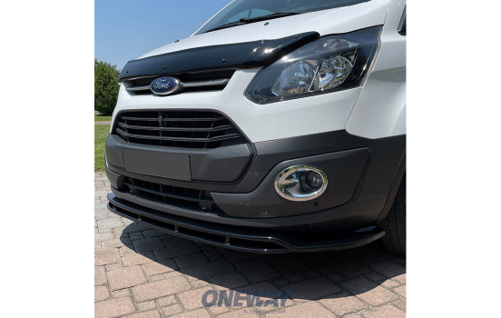 Becquet avant unidirectionnel pour Ford Transit Custom MK1 2012-2018 – Noir brillant, Image 2