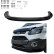 Becquet avant unidirectionnel pour Ford Transit Custom MK1 2012-2018 – Noir brillant, Vignette 4