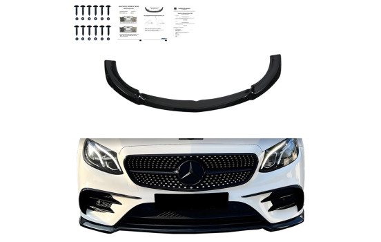 Becquet avant unidirectionnel pour Mercedes Classe E E63 AMG Kombi/Berline S213/W213 2017-2021, Image 4