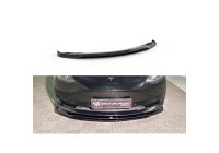 Becquet avant V.2 pour Tesla Model 3 2017-2023 (ABS noir brillant)