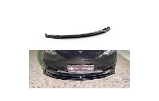 Becquet avant V.2 pour Tesla Model 3 2017-2023 (ABS noir brillant)