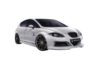 Spoiler avant Seat Leon 5F SC / 5 portes / ST 2013- sans FR / Cupra (ABS noir brillant)