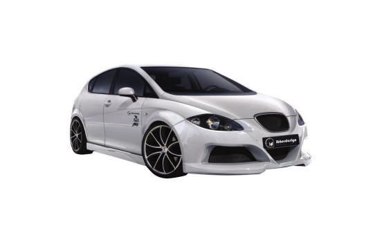 Spoiler avant Seat Leon 5F SC / 5 portes / ST 2013- sans FR / Cupra (ABS noir brillant)